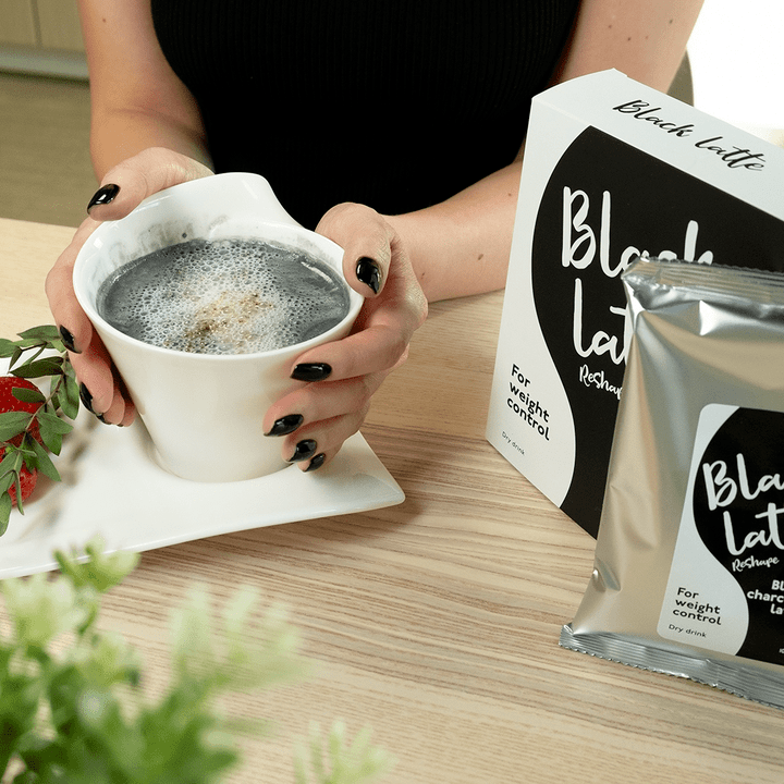 Charcoal latte untuk penurunan berat badan boleh diminum tanpa mengira waktu makan